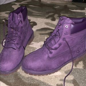 Purple timberlands